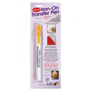Sulky Iron On Transfer Pen YELLOW - Quilting Applique Patchwork