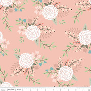 Bliss 8160 Blush  by My Minds Eye for Riley Blake Fabrics  Applique, patchwork and quilting fabric. rics  Applique, patchwork and quilting fabric