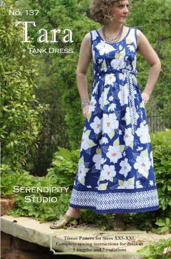 Tara Tank Dress - by Serendipity Studio  - Clothing  Pattern