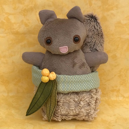 Smudge  by Fiona Tully for Two Brown Birds - Soft toy doll pattern