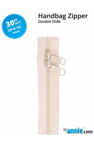 Annies Zip 30" Ivory  - for Bag Making - Sewing - Craft