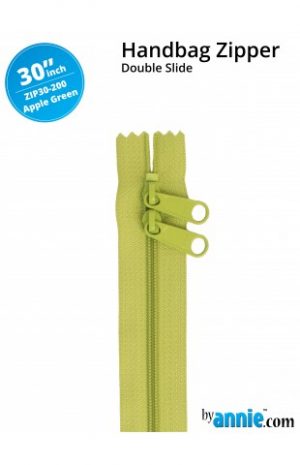 Annies Zip 30" # 8 Apple Green - for Bag Making- Sewing - Craft