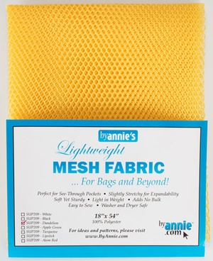 Annies Lightweight Mesh for Bag Making - Sewing - Craft