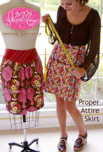 Proper Attire Skirt - by Anna Maria Horner -  Clothing Pattern