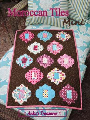 Moroccan Tiles MINI  - by Ankas Treasures - Quilting Pattern