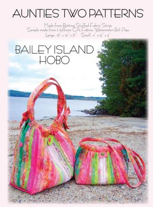 Bailey Island Hobo Bag - by Aunties 2 -  Bag Patterns