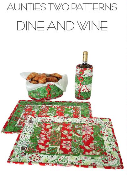 Wine & Dine Pattern by Aunties Two Patterns