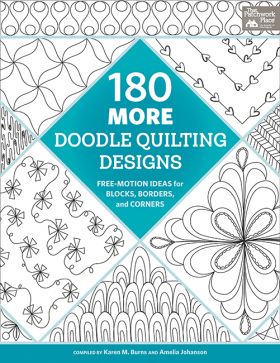 180 MORE Doodle Quilting Designs -  Patchwork Quilting Book