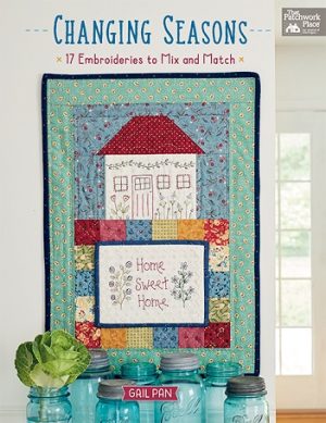Changing Seasons -17 Embroideries to mix & match - Gail Pan Book