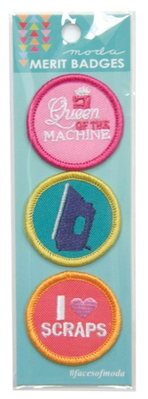 Moda Merit Badges Set 5 - Moda - Queen of the Machine Se