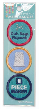 Moda Merit Badges  Set 7 - Moda - Cut Sew Repeat Set