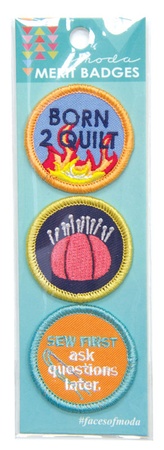 Moda Merit Badges Set 8 - Moda - Born 2 Quilt Set
