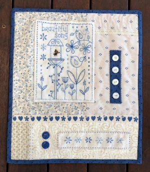 Beautiful Song - by Gail Pan Designs - Mini Quilt Pattern
