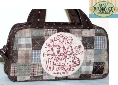 Stitching with Friends - by The Birdhouse - Bag Pattern