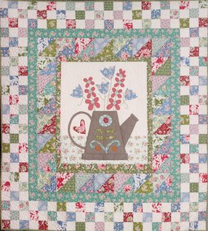 The Watering Can KIT - by The Birdhouse - Quilt Kit