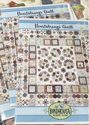 Heartstrings Quilt Pattern -by the Birdhouse - Pattern