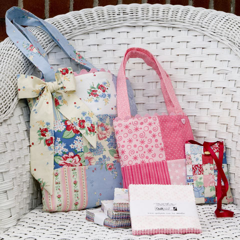 Little Charm Totes - by Bunny Hill Designs - Bag Pattern