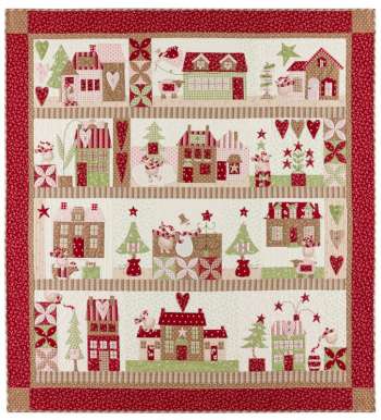 Mistletoe Lane Quilt - by Bunny Hill Designs - Quilt Pattern