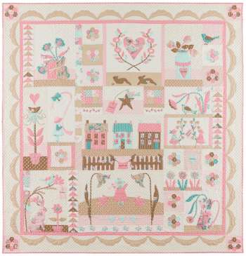 Merci La Vie - by Bunny Hill Designs - BOM Quilt Pattern