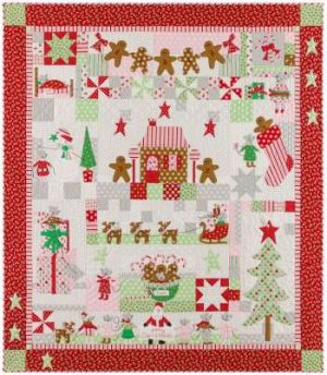The Christmas Mouse - by Bunny Hill Designs - BOM Quilt Pattern