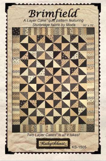 Brimfield - by Kathy Schmitz - Quilting & Patchwork Pattern - Sturbridge by Moda Fabrics 