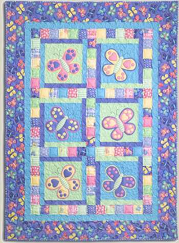 Butterfly Kisses - by Kids Quilts - Quilt Pattern