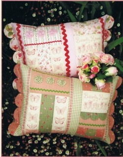 Butterfly Kisses - Sally Giblin- Rivendale - Cushion  Pattern