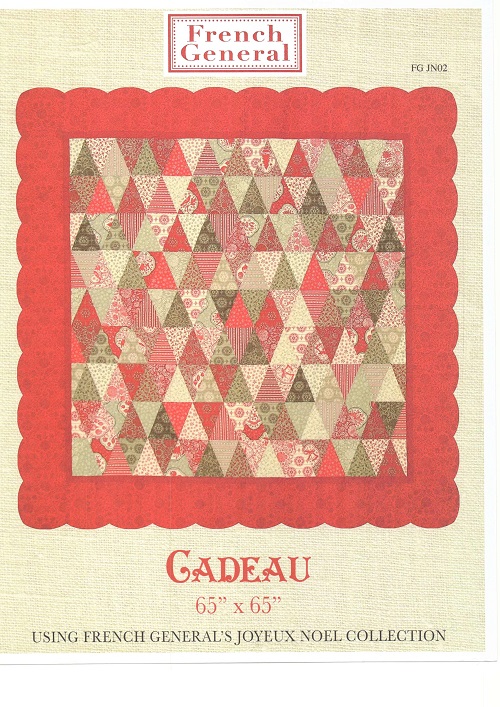 Cadeau - by French General - Patchwork Quilting Pattern