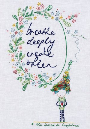 The Secret to Happiness - by Cinderberry Stitches - Pattern