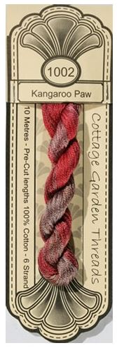Kangaroo Paw 1002  Embroidery Thread by Cottage Garden Threads