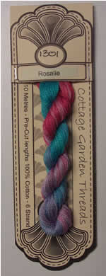 Rosalie 1301  Embroidery Thread by Cottage Garden Threads