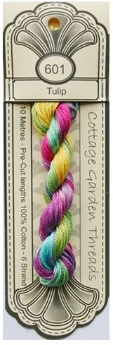 Tulip 601 Embroidery Thread by Cottage Garden Threads