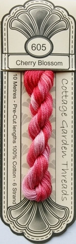 Cherry Blossom 605  Embroidery Thread by Cottage Garden Threads