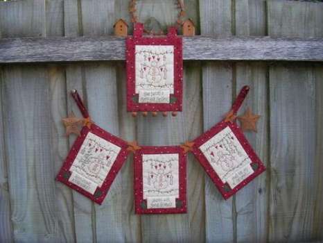 Christmas Keepsakes - by Cinderberry Stitches -  Pattern