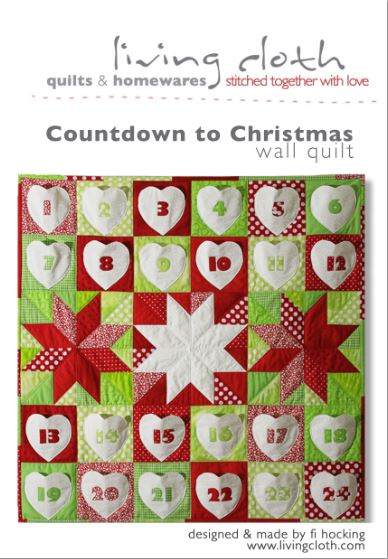 Countdown to Christmas - by Living Cloth - Xmas Pattern