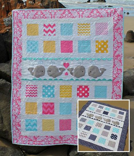 Whale Tale- by Clares Place - Patchwork Pattern