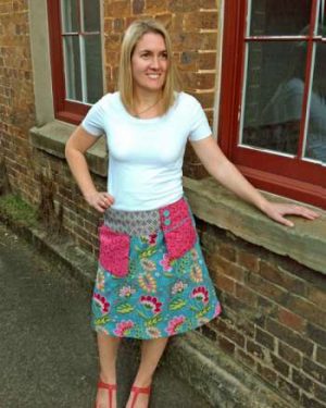 LADIES Swing Pocket Skirt- by Clares Place - Clothing Pattern