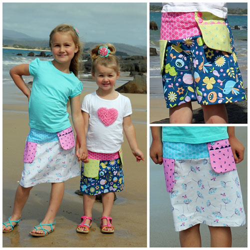 Swing Pocket Skirt - by Clares Place - Childrens Clothing Pattern
