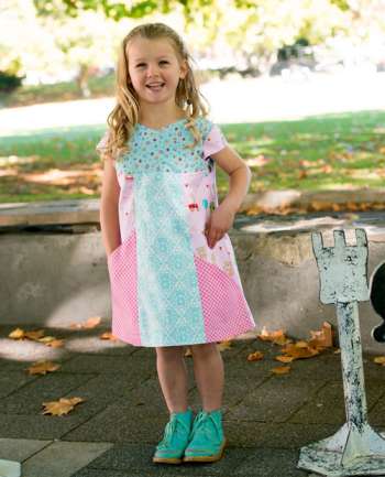 Hi-Lo Pocket Tunic - by Clares Place - Childrens Clothing Pattern