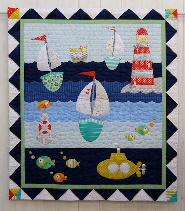 Ship to Shore -  Claire Turpin Design - Patchwork Quilt Pattern