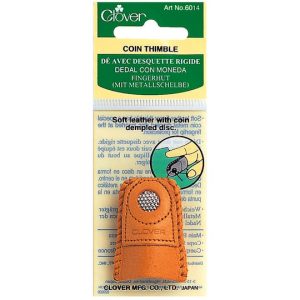 Clover Coin Thimble - Medium - Patchwork Sewing