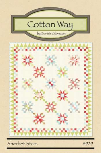 Sherbet Stars - by Bonnie Olaveson for Cotton Way
