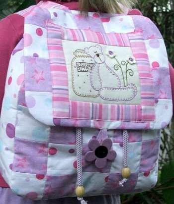 Teddy Backpack - by The Birdhouse - Bag Pattern