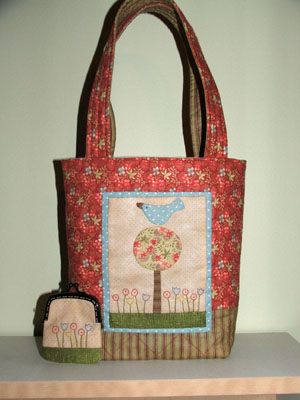 Bluebird Bag & Purse - by The Birdhouse - Bag Pattern