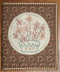 Daisypot Needlebook - by The Birdhouse - Sewing Pattern