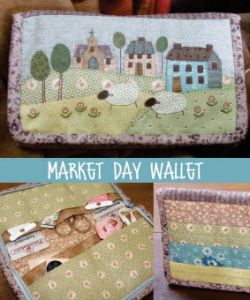 Market Day Wallet - by The Birdhouse - Pattern