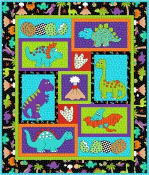 Dino Daze - by Kids Quilts - Patchwork & Quilting Pattern