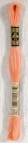 DMC 3342 Apricot Embroidery Thread by DMC