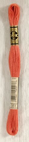 DMC 351 Coral Embroidery Thread by DMC