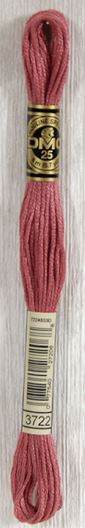 DMC 3722 Medium Shell Pink Embroidery Thread by DMC